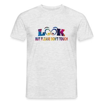 Stay Strong Positive Quote Cute Love Positivity - Men's T-Shirt - heather grey - Front - AI Model Male 178 dark (178cm)