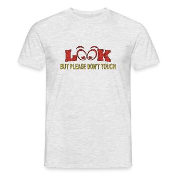 Restez fort Citation positive Mignon Amour Positivité - T-shirt homme - gris chiné - Devant - AI Model Male 178 dark (178cm)