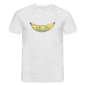 Halloween Banana (sans texte) - T-shirt homme - gris chiné - Devant - AI Model Male 178 dark (178cm)