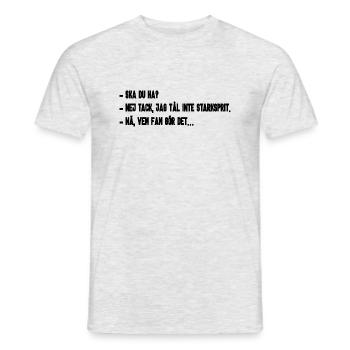 Companionship quote - Men's T-Shirt - heather grey - Front - AI Model Male 178 dark (178cm)