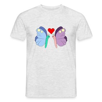 Sans titre 133 20220801231619 - T-shirt homme - gris chiné - Devant - AI Model Male 178 dark (178cm)