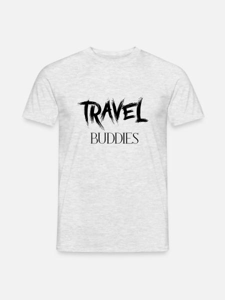 Travel Buddies - Men's T-Shirt - heather grey