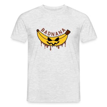 Badnana - Men's T-Shirt - heather grey - Front - AI Model Male 178 dark (178cm)