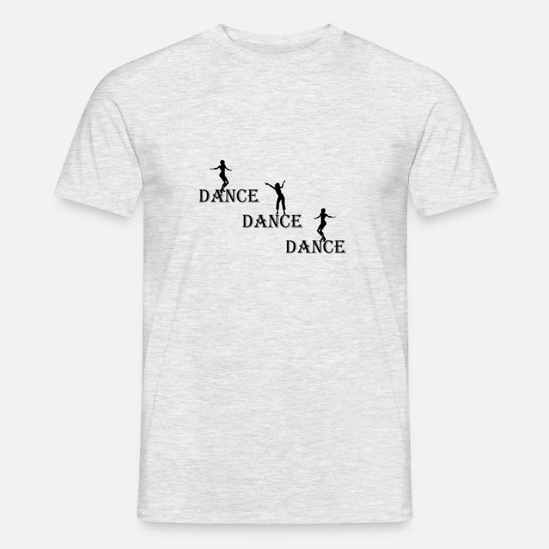 Dancing - Männer T-Shirt - Grau meliert