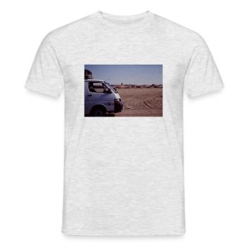 A Car - Männer T-Shirt - Grau meliert - Vorne - AI Model Male 178 dark (178cm)