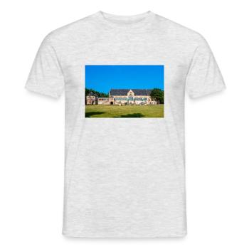 Die Kaiserpfalz Goslar Goslar - Männer T-Shirt - Grau meliert - Vorne - AI Model Male 178 dark (178cm)