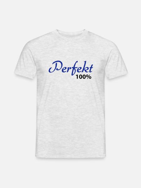 Perfect 100% - Men's T-Shirt - heather grey