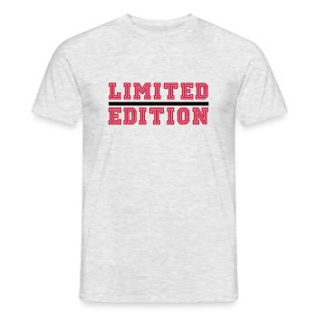 limited_edition_2 - Männer T-Shirt - Grau meliert - Vorne - AI Model Male 178 dark (178cm)