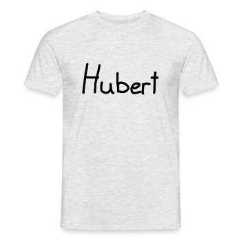 Hubert - Men's T-Shirt - heather grey - Front - AI Model Male 178 dark (178cm)