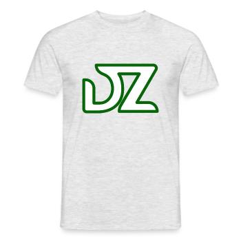 DZ Algérie - T-shirt homme - gris chiné - Devant - AI Model Male 178 dark (178cm)