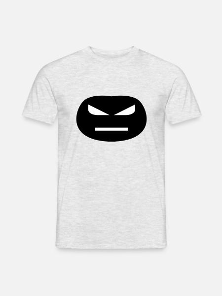 Angry - Men's T-Shirt - heather grey