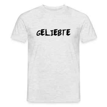 Geliebte - Männer T-Shirt - Grau meliert - Vorne - AI Model Male 178 dark (178cm)