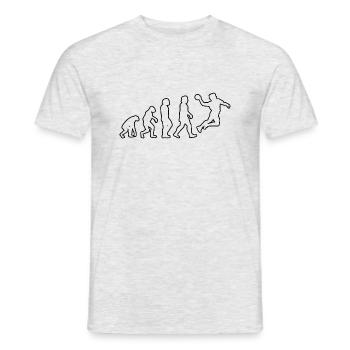 Handball Club Handball Joueur Handball Handball Joueur - T-shirt homme - gris chiné - Devant - AI Model Male 178 dark (178cm)