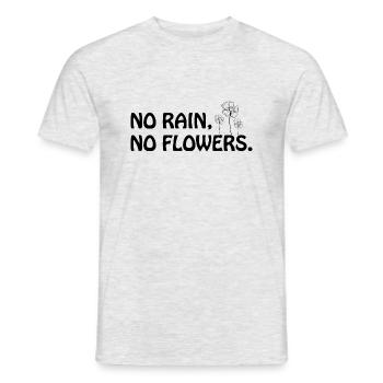 Florist Flower Plant Nature Gardener - Men's T-Shirt - heather grey - Front - AI Model Male 178 dark (178cm)