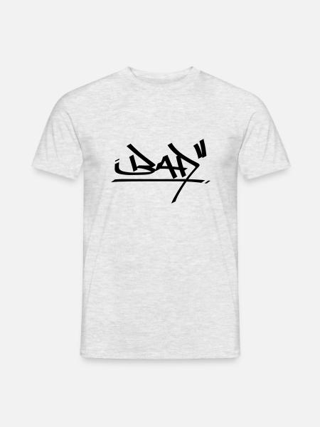 graffiti bad 01 - Men's T-Shirt - heather grey