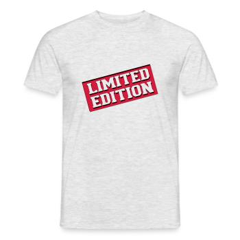 limited_edition02 - T-shirt homme - gris chiné - Devant - AI Model Male 178 dark (178cm)