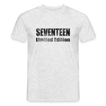 17 Years Teen Birthday Gift - Men's T-Shirt - heather grey - Front - AI Model Male 178 dark (178cm)