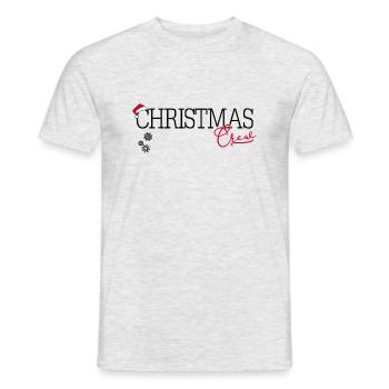 Équipe de Noël - Cadeau de famille de Noël - T-shirt homme - gris chiné - Devant - AI Model Male 178 dark (178cm)