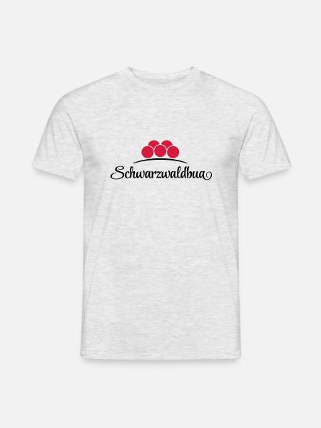 Schwarzwaldbua - Männer T-Shirt - Grau meliert