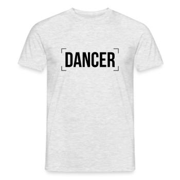 Dancer dance dancer ballerina gift - Men's T-Shirt - heather grey - Front - AI Model Male 178 dark (178cm)