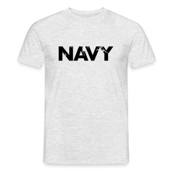 Navy seals! - T-shirt homme - gris chiné - Devant - AI Model Male 178 dark (178cm)