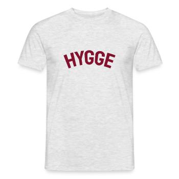 Hygge Scandinavian Lifestyle - Men's T-Shirt - heather grey - Front - AI Model Male 178 dark (178cm)