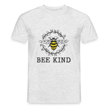 Bee Child Bee - Men's T-Shirt - heather grey - Front - AI Model Male 178 dark (178cm)