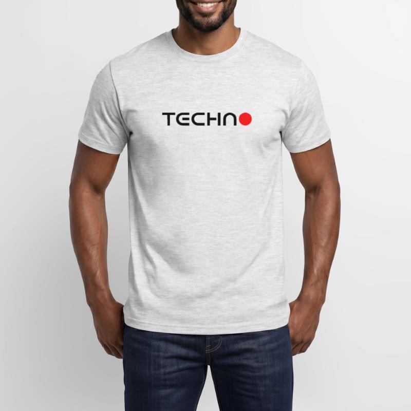 Techno, Techno et Techno T-shirt homme
