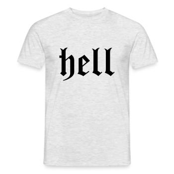 bright - Men's T-Shirt - heather grey - Front - AI Model Male 178 dark (178cm)