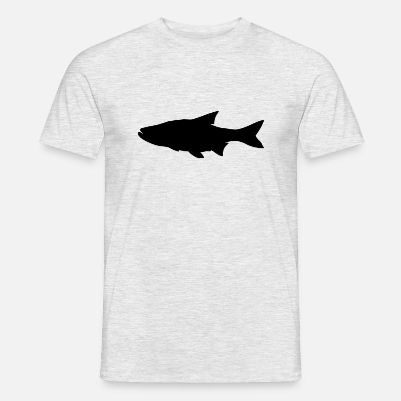 Rapfen - Männer T-Shirt - Grau meliert