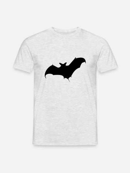 Bat / bat (c, 1c) - Men's T-Shirt - heather grey