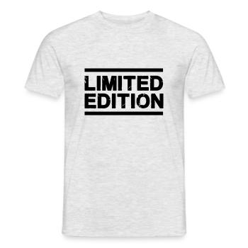 Limited Edition - Men's T-Shirt - heather grey - Front - AI Model Male 178 dark (178cm)