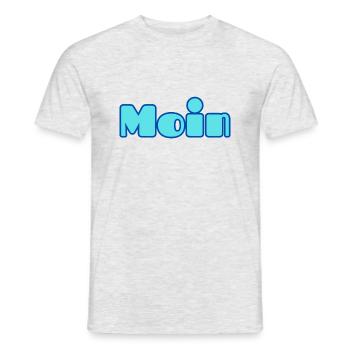 Par Moin - T-shirt homme - gris chiné - Devant - AI Model Male 178 dark (178cm)