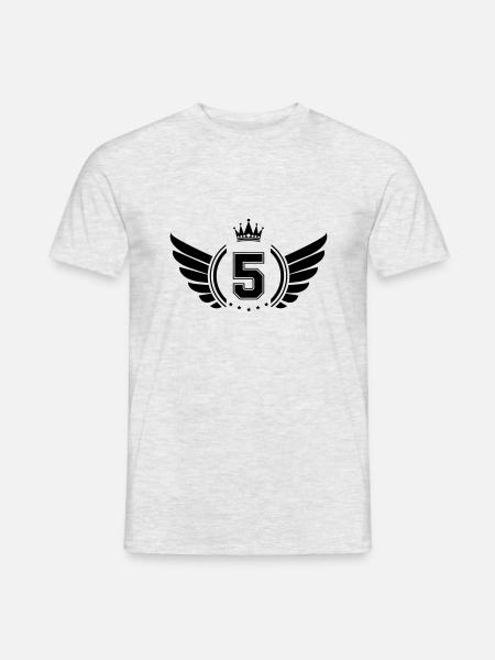 Armoiries 5 - T-shirt homme - gris chiné