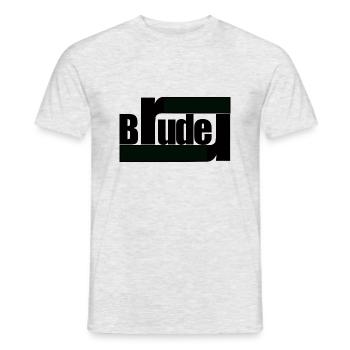 Bruder - Männer T-Shirt - Grau meliert - Vorne - AI Model Male 178 dark (178cm)
