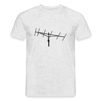 yagi - Männer T-Shirt - Grau meliert - Vorne - AI Model Male 178 dark (178cm)