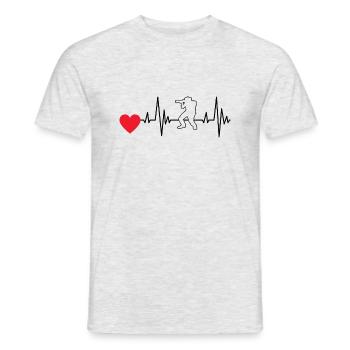 Photographer Camera Funny Photographers Photography - Men's T-Shirt - heather grey - Front - AI Model Male 178 dark (178cm)