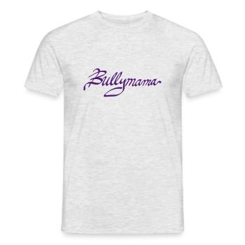 Bullymama - Männer T-Shirt - Grau meliert - Vorne - AI Model Male 178 dark (178cm)