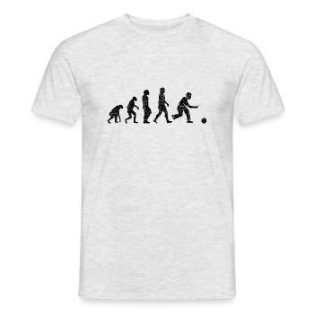 Bowling Bowling Club Bowling Club Bowlers Skittles - T-shirt homme - gris chiné - Devant - AI Model Male 178 dark (178cm)