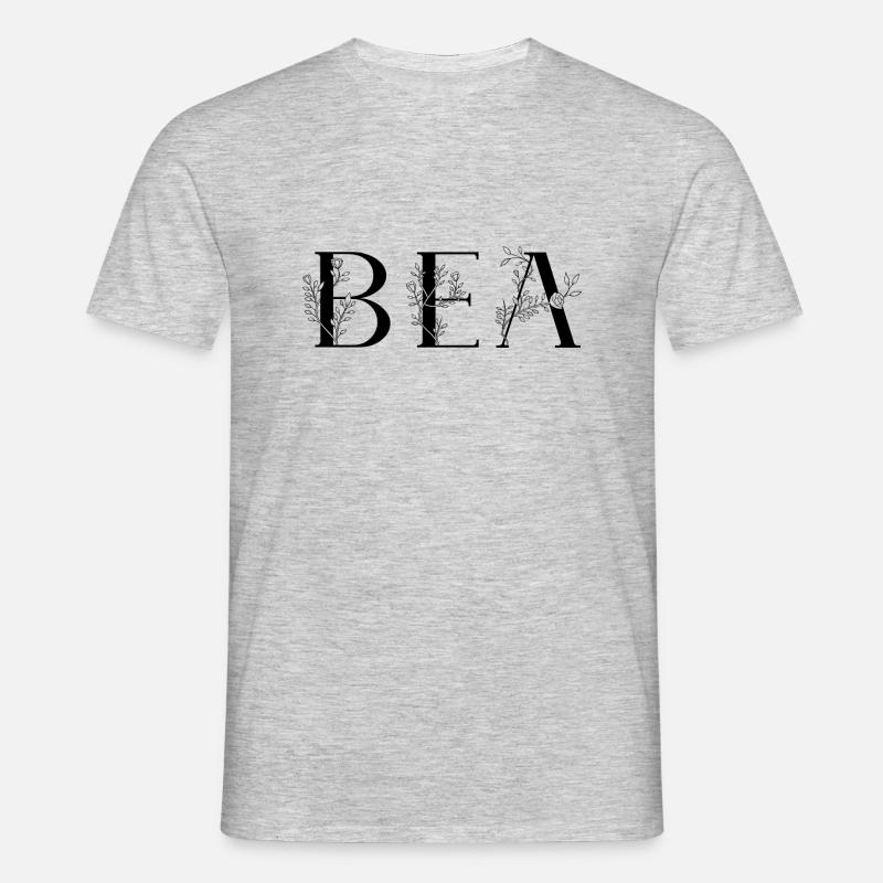 Name - Bea - Männer T-Shirt - Grau meliert