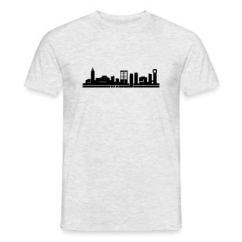 Casablanca - T-shirt homme - gris chiné - Devant - AI Model Male 178 dark (178cm)