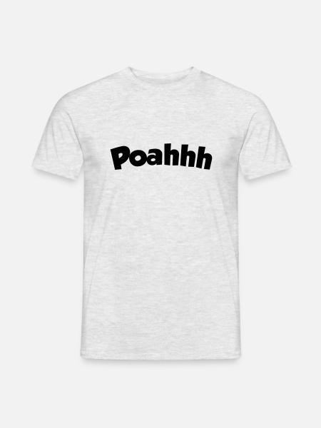 Poah shirt - Men's T-Shirt - heather grey