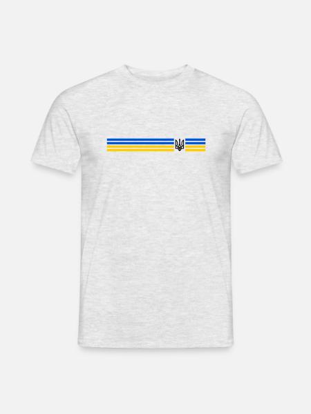 UKRAINE Sporty - Men's T-Shirt - heather grey
