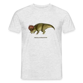 LICORICERATOPS - Männer T-Shirt - Grau meliert - Vorne - AI Model Male 178 dark (178cm)