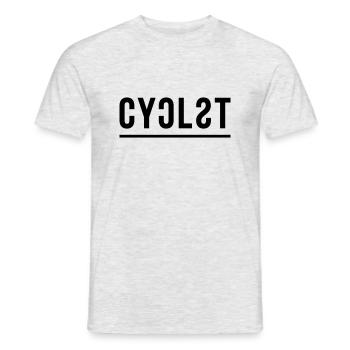 cyclist 2 - Männer T-Shirt - Grau meliert - Vorne - AI Model Male 178 dark (178cm)