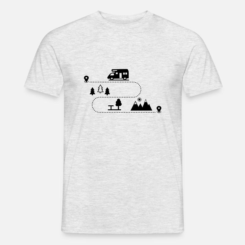 Camper - T-shirt uomo - grigio melange