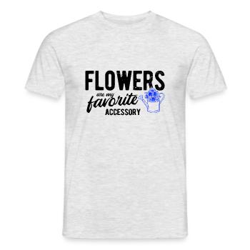 Landschaftsgärtner Hobbygärtner Gärtner - Männer T-Shirt - Grau meliert - Vorne - AI Model Male 178 dark (178cm)