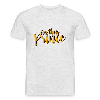 Je suis leur prince 3 - T-shirt homme - gris chiné - Devant - AI Model Male 178 dark (178cm)