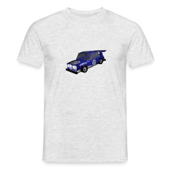 Racing car - Men's T-Shirt - heather grey - Front - AI Model Male 178 dark (178cm)