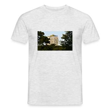 Maritim Standhotel Travemünde - Männer T-Shirt - Grau meliert - Vorne - AI Model Male 178 dark (178cm)